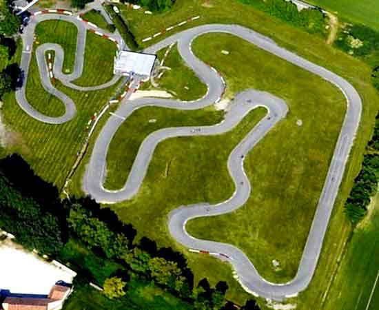 Mistral kart : La piste