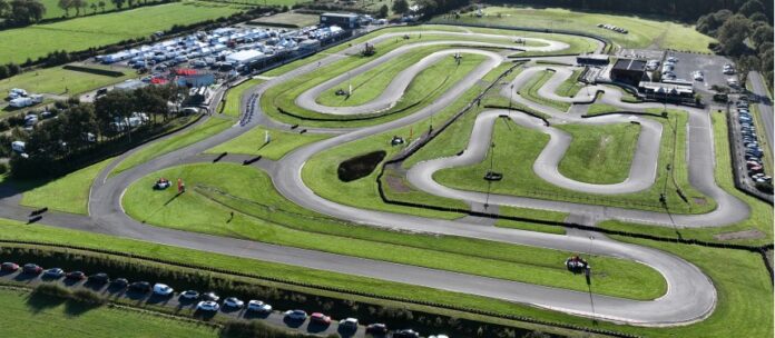 Solokart : Vue sur la piste