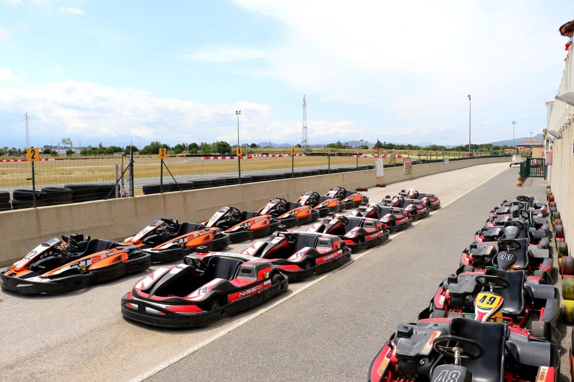 Circuit du Roussillon :  Les karts