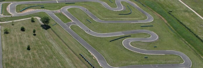 Karting Magny-Cours : Vue aérienne