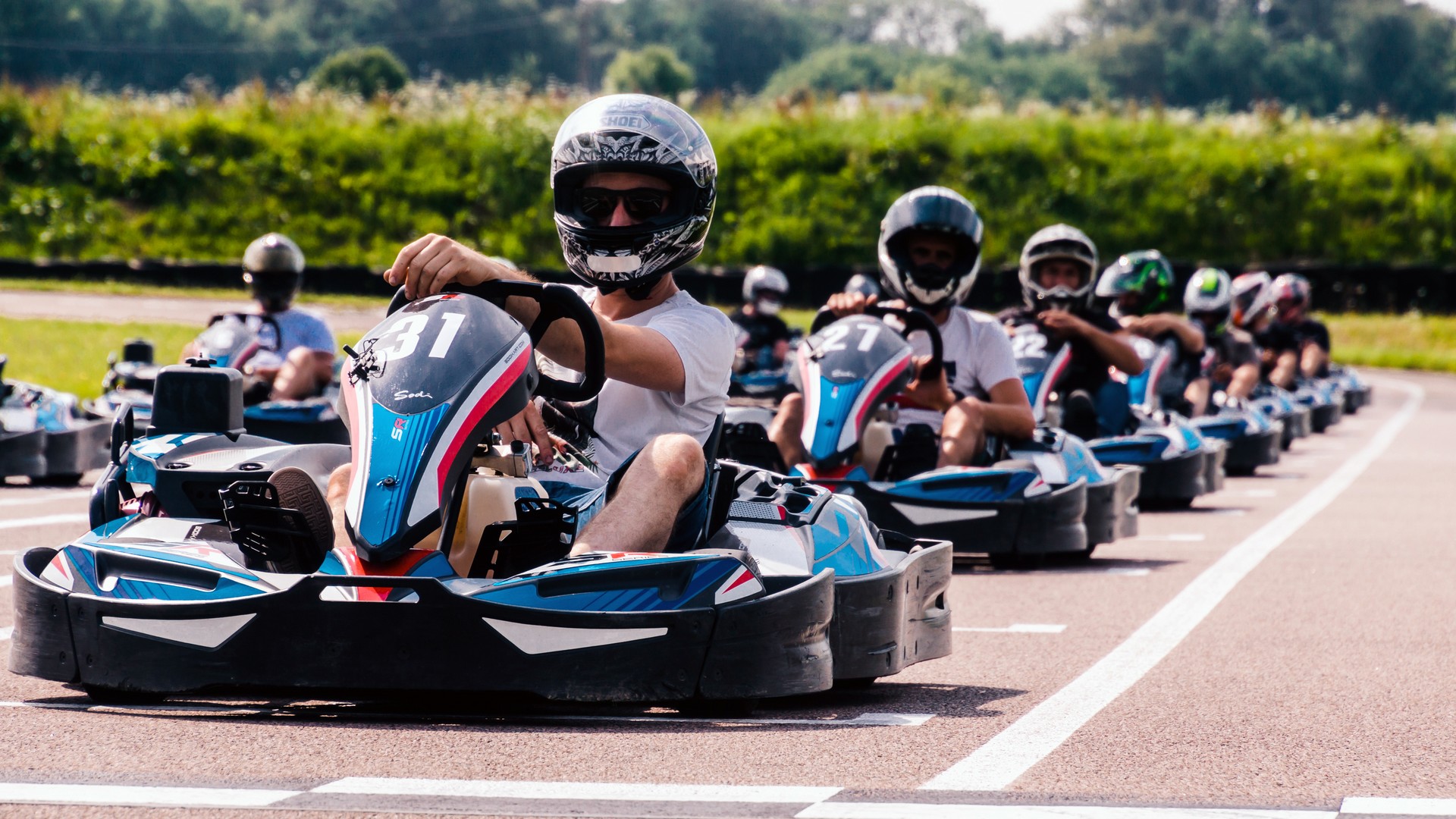 Circuit de Bresse : Grille de départ