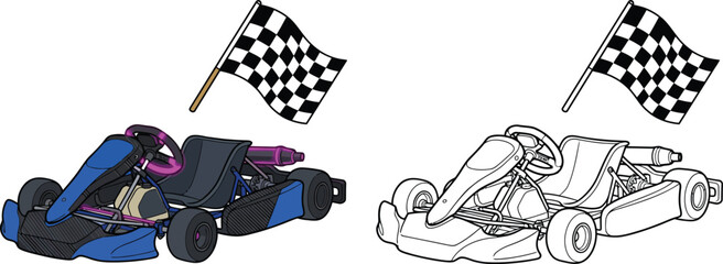 Les drapeaux en karting : Essentiels à connaître pour le bon déroulement d'une course ou d'une session