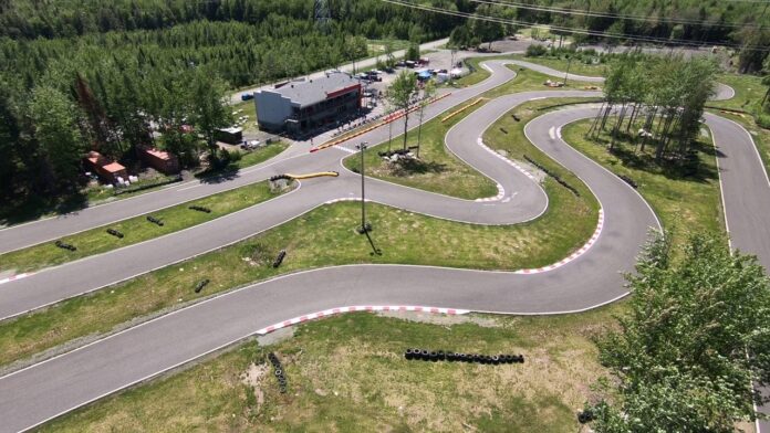 SC Performance karting : Vue sur la piste
