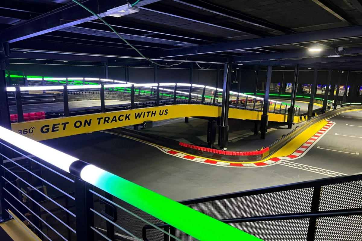 AREA53 : Piste à 2 étages