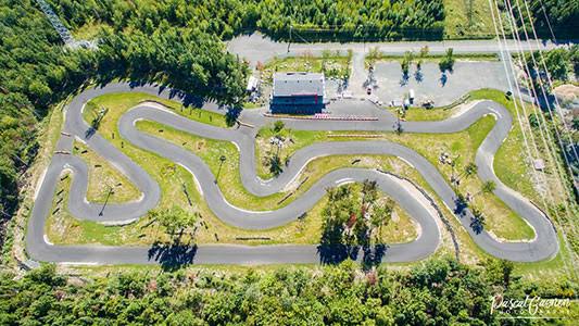 SH Karting : Vue la piste