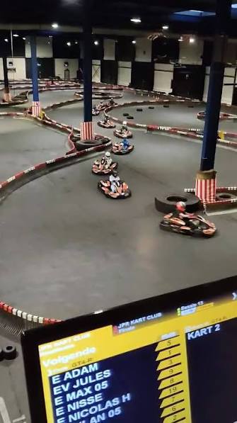 JPR Belgium Indoorkarting : Course sprint