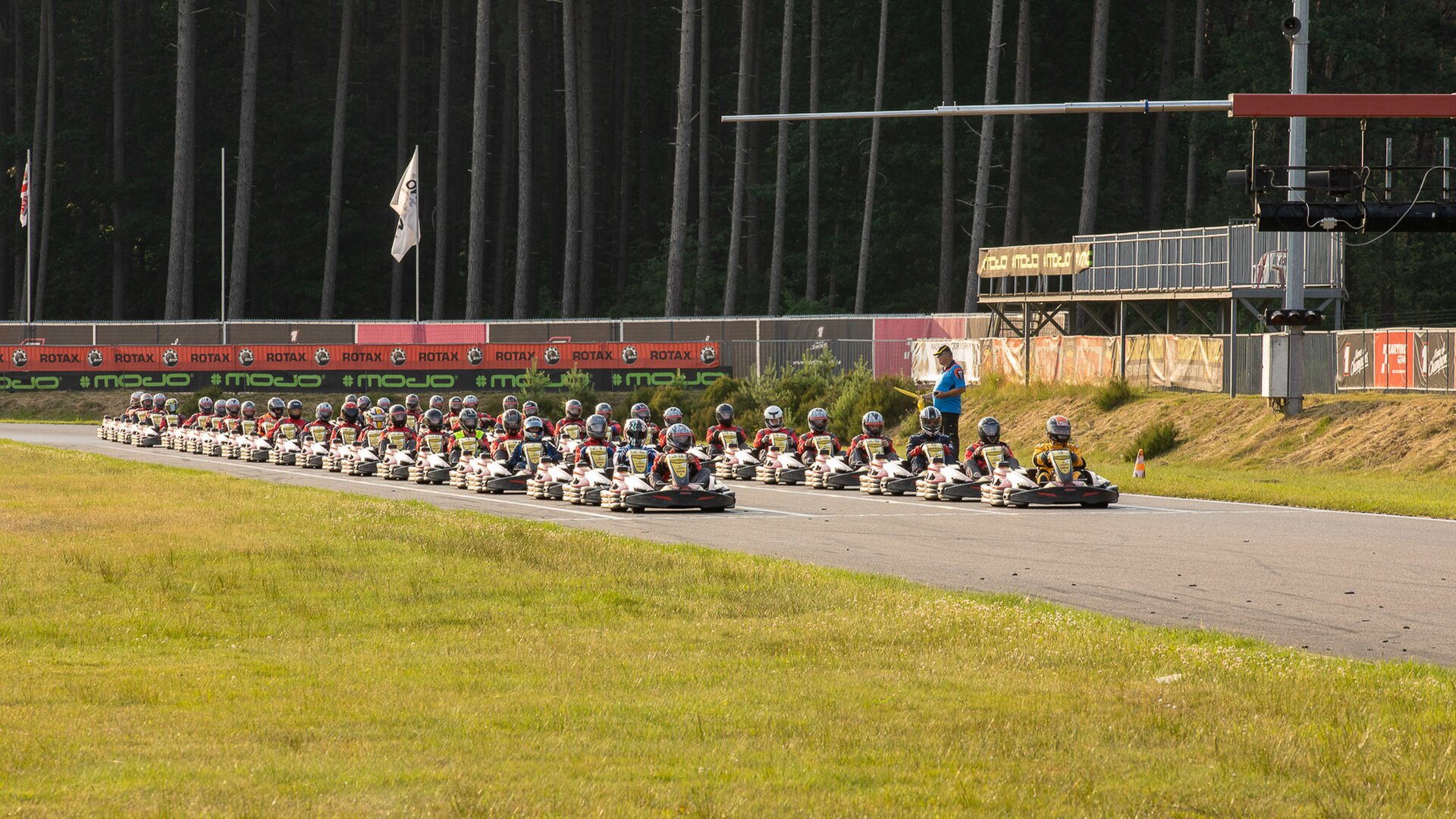 Karting Genk : Grille de départ